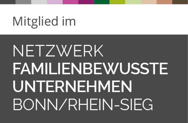 Mitglied im Netzwerk familienbewusste Unternehmen Bonn/Rhein-Sieg